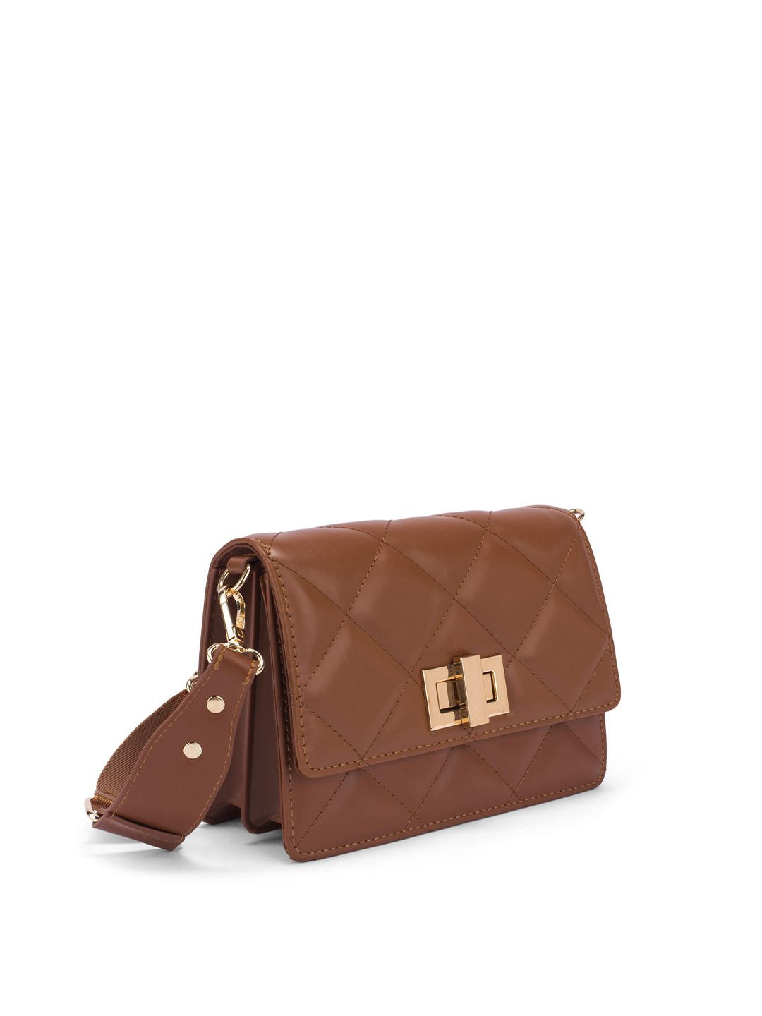 Lino Perros Structured Shoulder Bag With Quilted