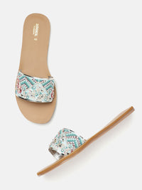 Anouk Women Embellished Open Toe Flats