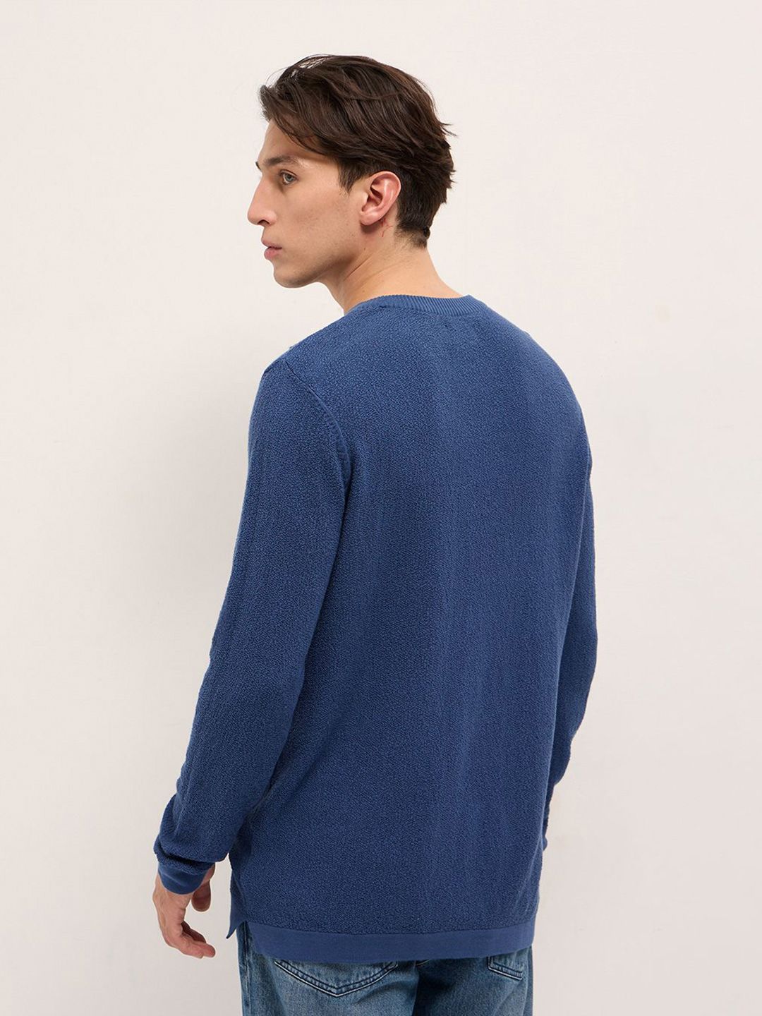 THE BEAR HOUSE Flat Knit Pure Cotton T-Shirt
