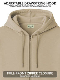 ADRO Men Printed Hooded Sweatshirt
