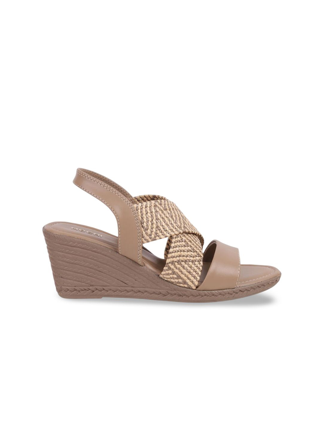 Mochi Printed Wedge Mules