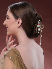 PANASH Women Embellished Claw Clip
