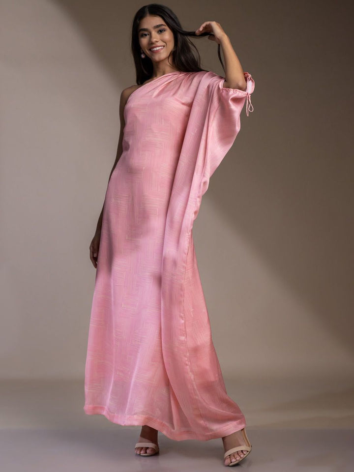 Mamicha One Shoulder Maxi Dress