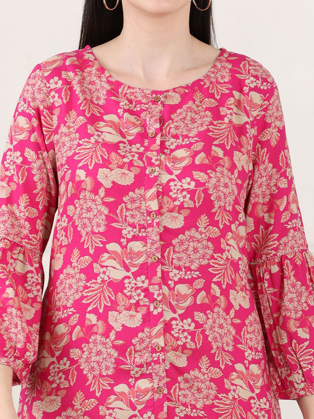 W Printed Tunic