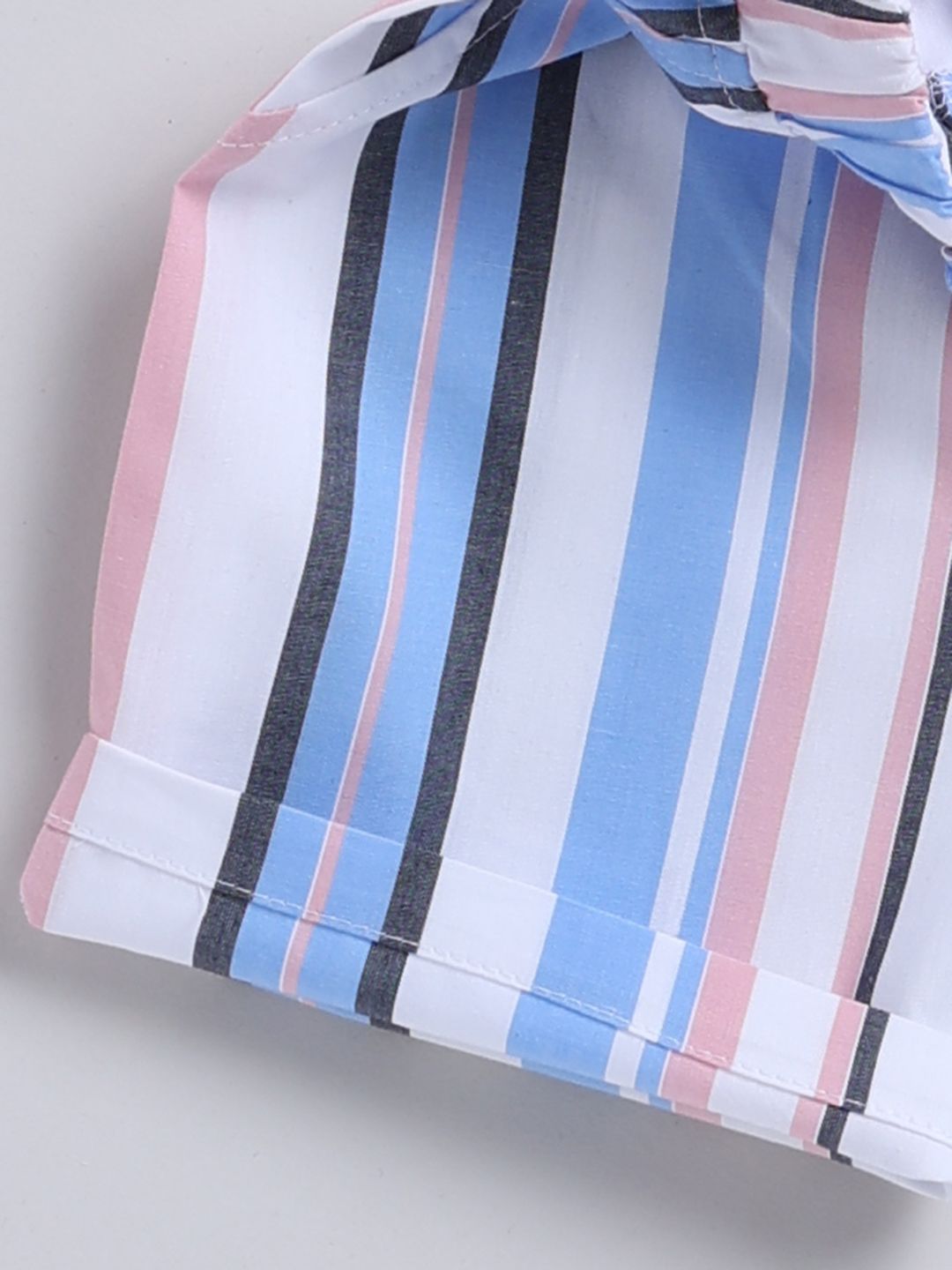 Moms Love Infant Boys Striped Pure Cotton Clothing Set