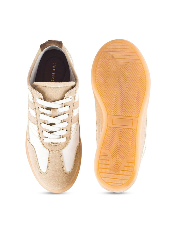 Lino Perros Women Lace-Ups Round Toe Sneakers