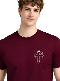 ADRO Men Graphic Printed Round Neck Cotton T-shirt
