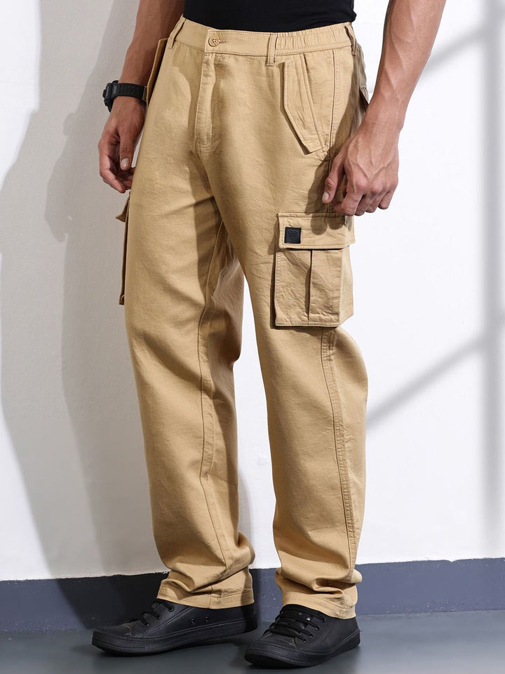 Thomas Scott Men Smart Cargos Trousers