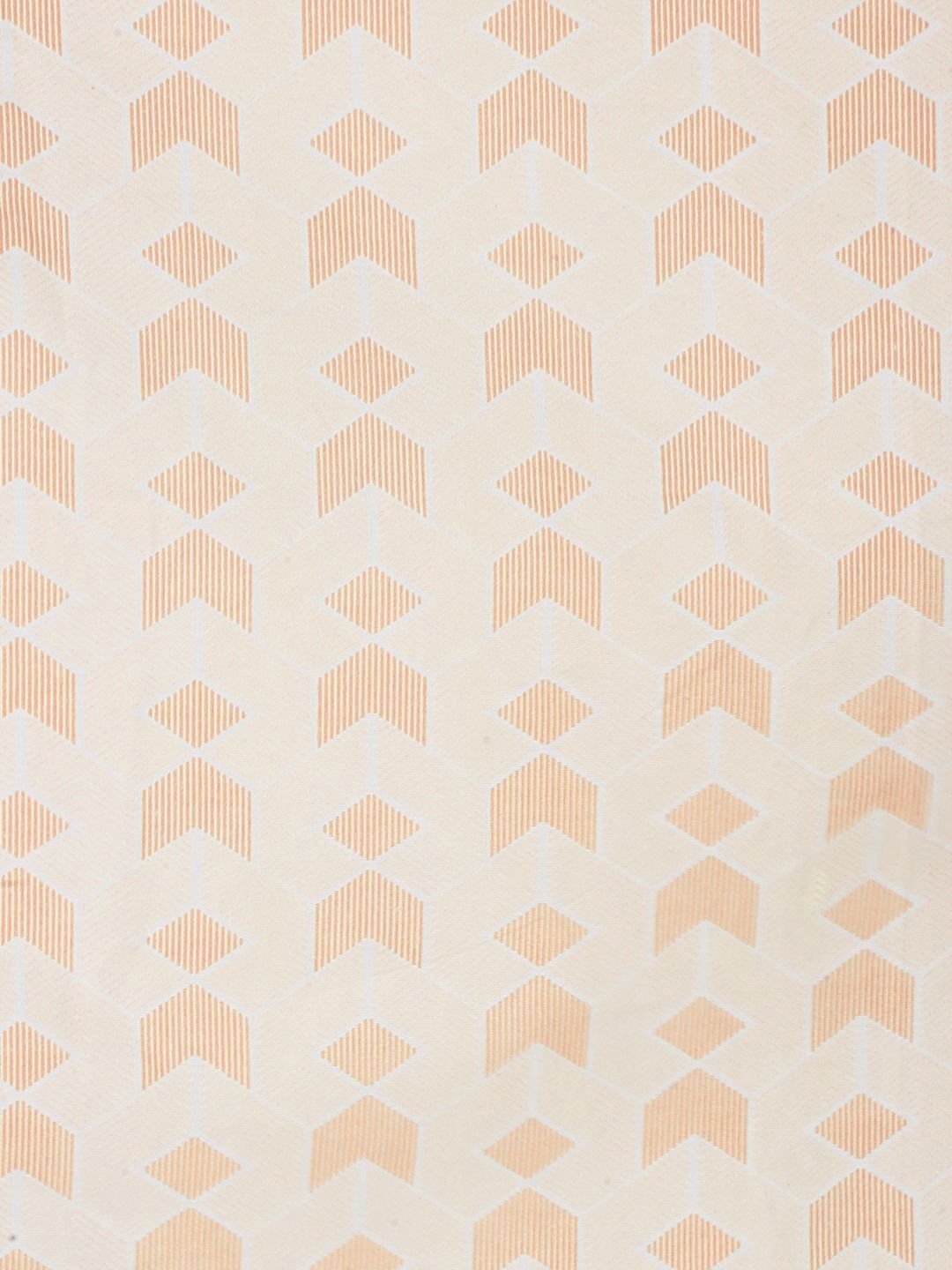 Myntra Elegant Homes Orange & Beige Printed 300 TC King Bedsheet  Set 2.50 m x 2.20m