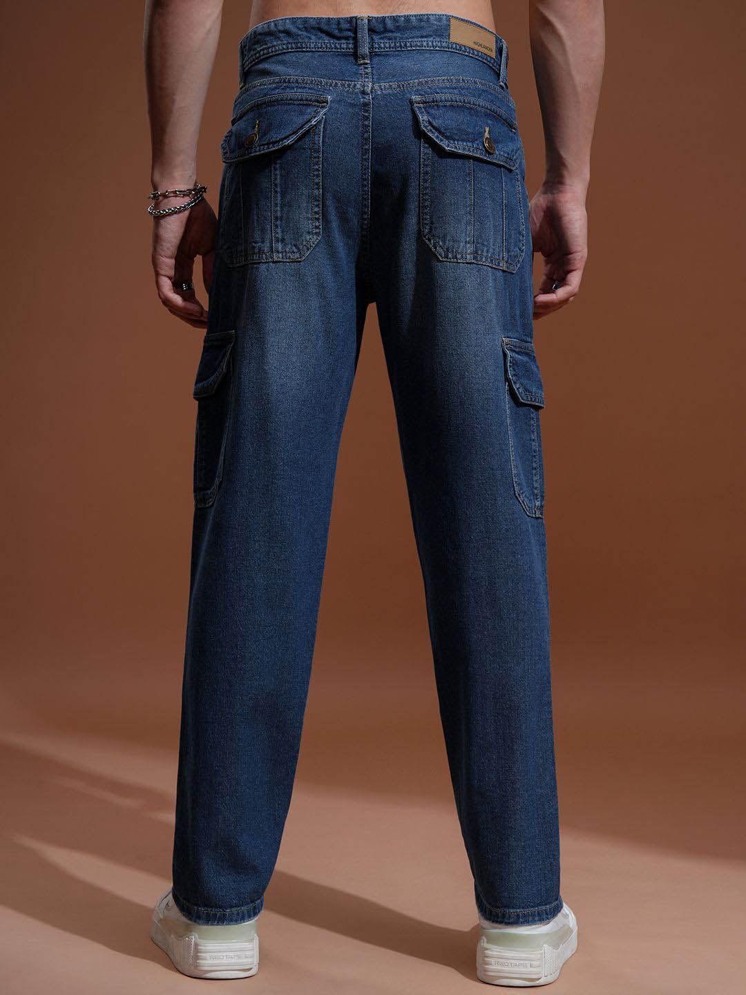 HIGHLANDER Men Straight Fit Light Fade Jeans