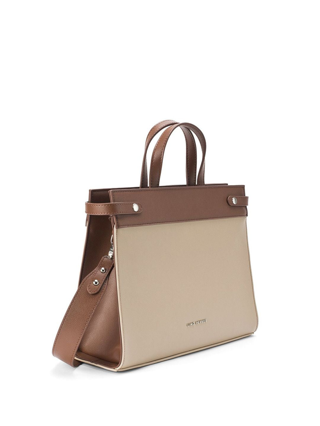 Lino Perros Structured Tote Bag with Applique
