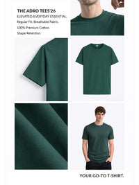 ADRO Men Typography Printed T-shirt