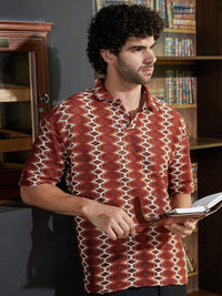 Campus Sutra Men Polo Collar Pockets T-shirt