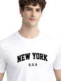 ADRO Men Typography Printed T-shirt