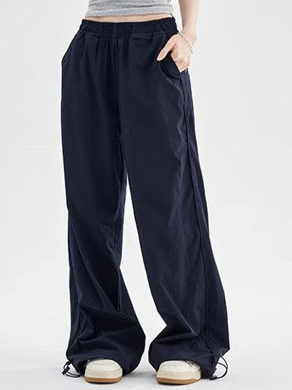DressBerry Women Relaxed Fit Parachute Trousers