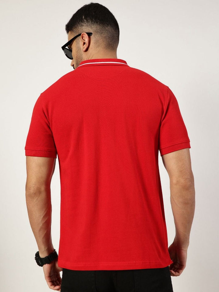 Thomas Scott Men Polo Collar T-shirt