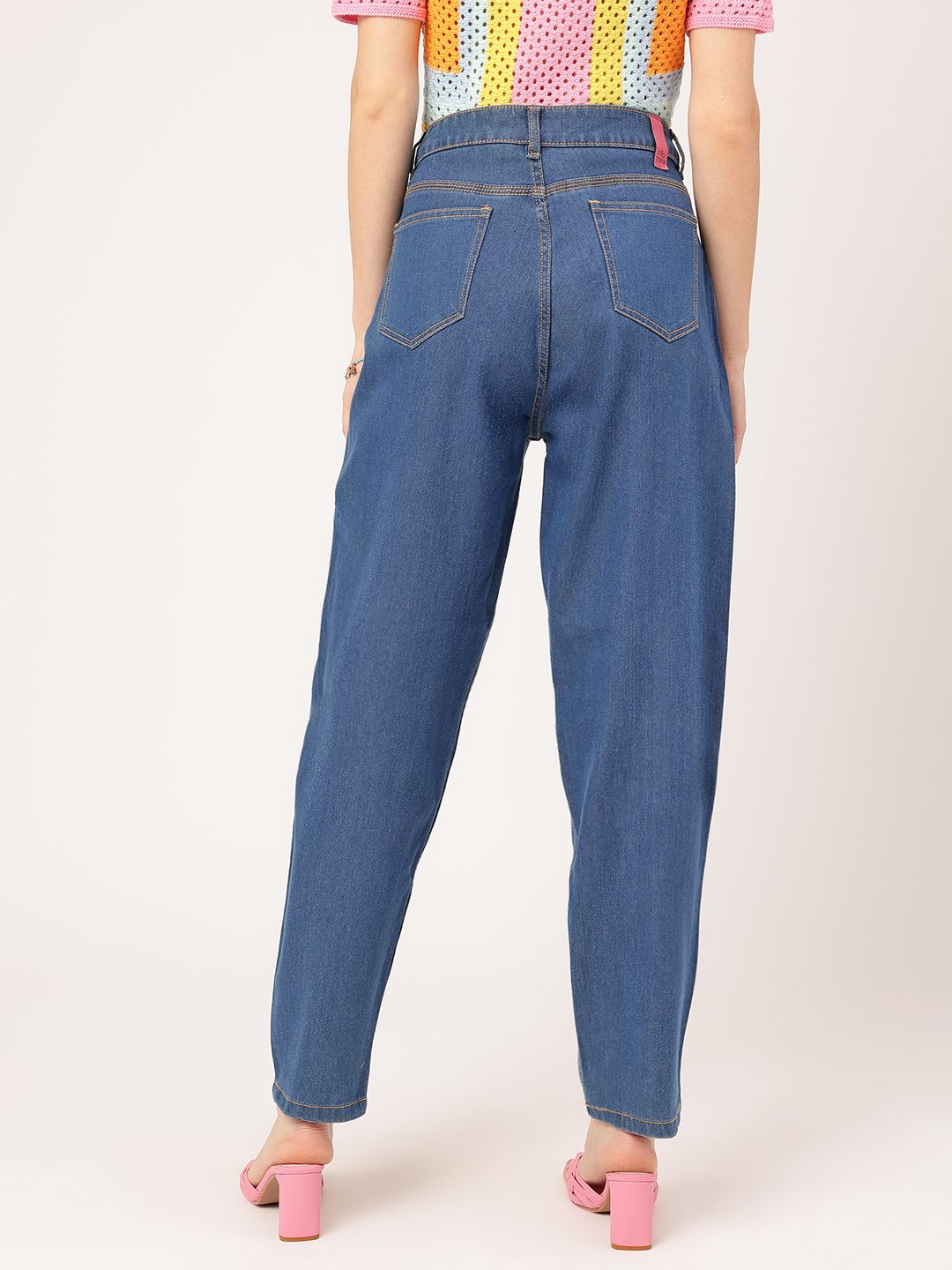 DressBerry Urban Nomad Women Printed Slouchy Fit Jeans