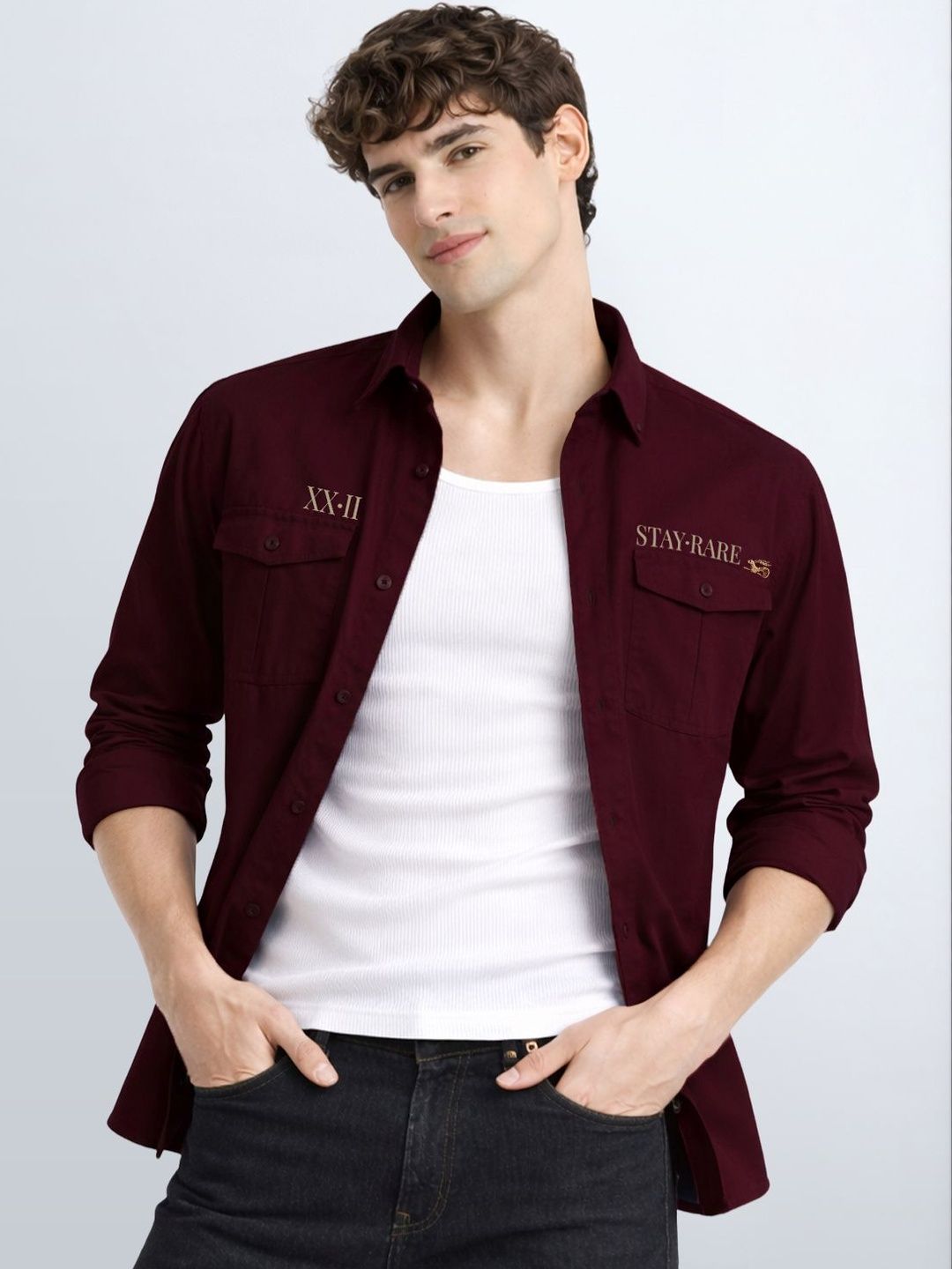 ADRO Men Standard Printed Casual Shirt