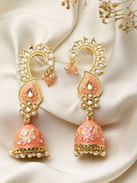 Anouk Contemporary Jhumkas Earrings