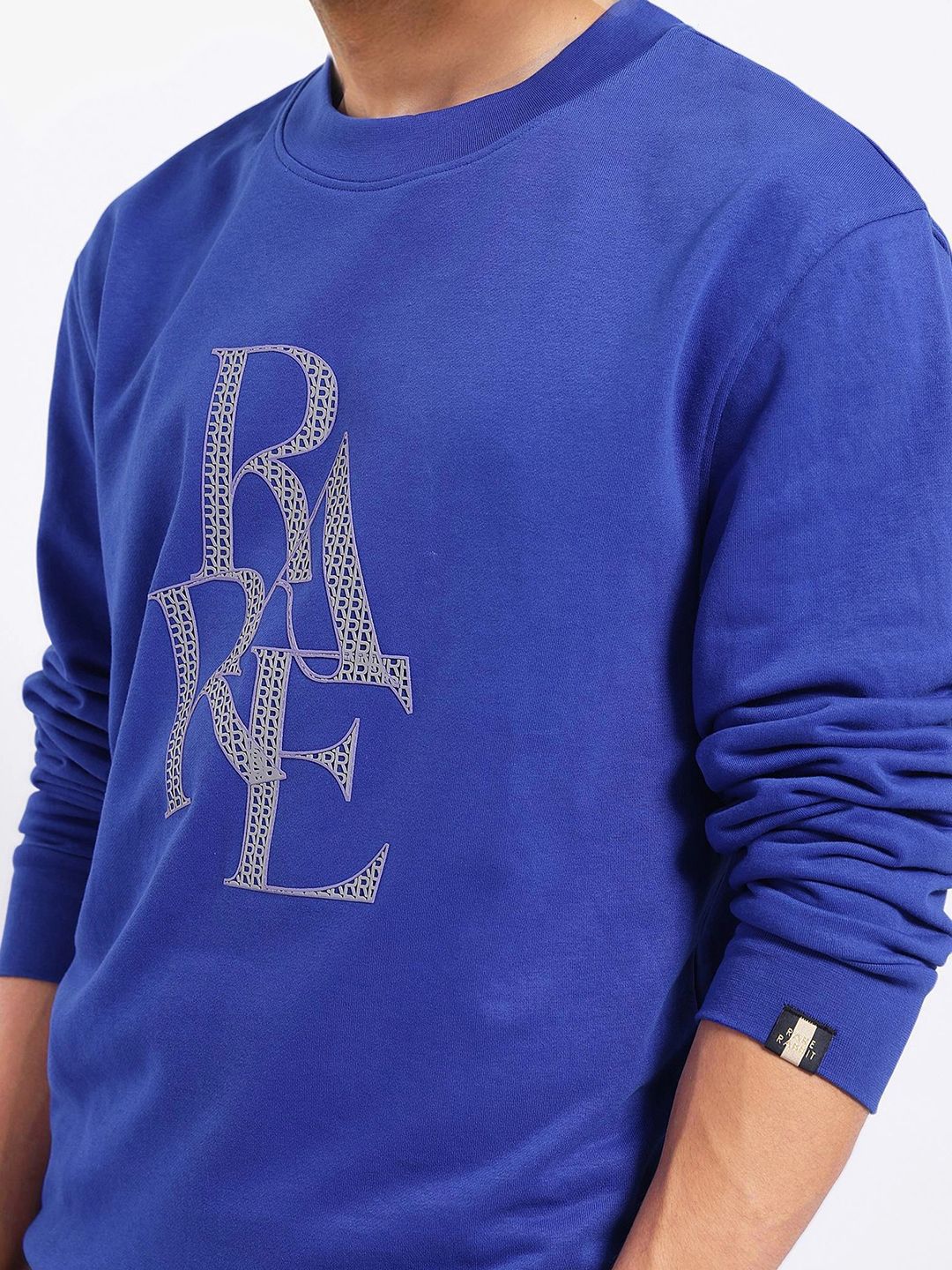 RARE RABBIT Men Printed Sweatshirt
