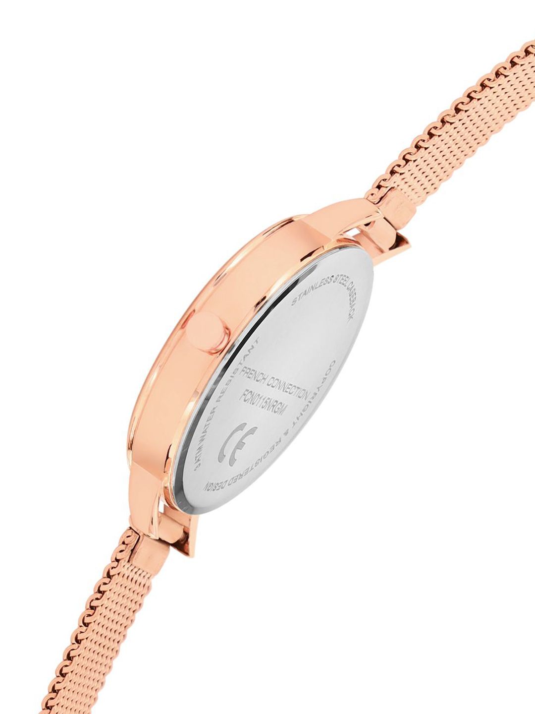 French Connection Women Stainless Steel Analogue Watch FCN0115NRGM