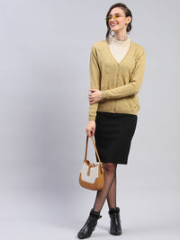 Monte Carlo Women Floral Woollen Cardigan