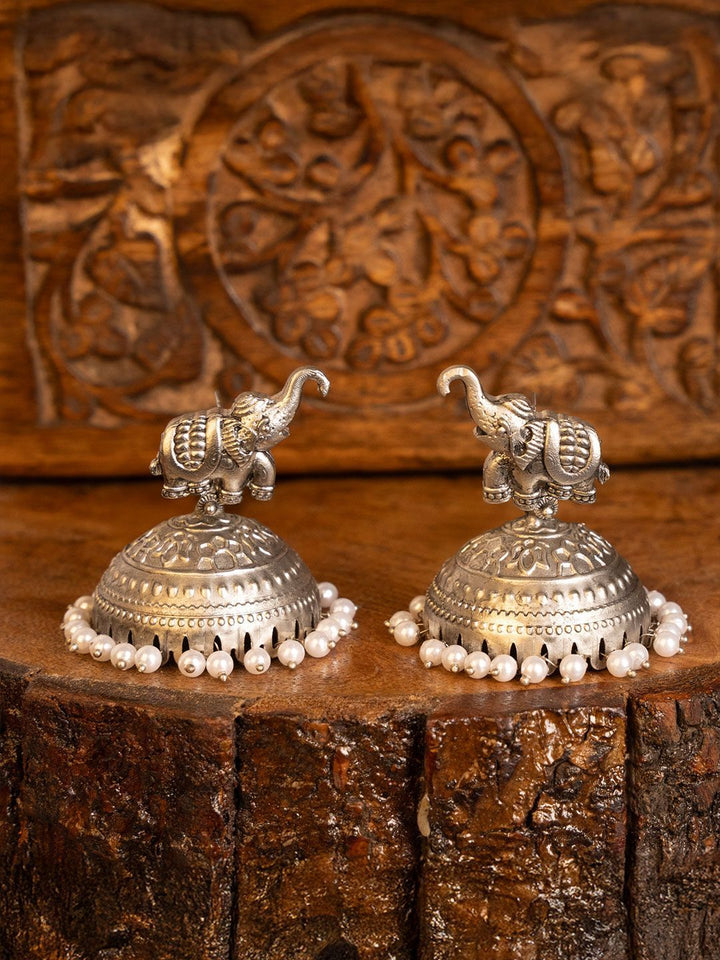 PANASH Contemporary Jhumkas Earrings