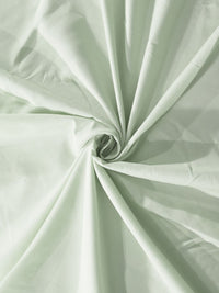 Myntra Elegant Homes Green Solid 300 TC Fitted King Fine Bedsheet dengan 2 Sarung Bantal