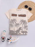 Happy Faces Boys Graphic Printed Pure Cotton T-shirt