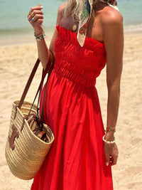 all about you Strapless Maxi Dress