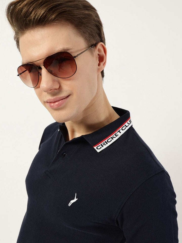 Thomas Scott Men Polo Collar T-shirt