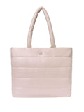 Lino Perros Oversized Structured Tote Bag with Quilted Detail