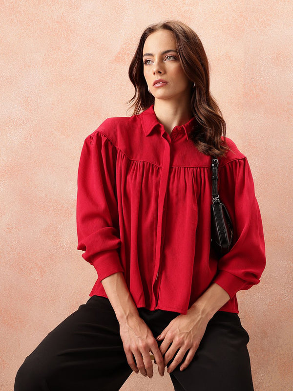 all about you Opaque Casual Shirt