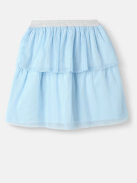 Nauti Nati Girls Pure Cotton Top With Skirt