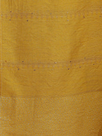 Gerua By Libas Women Floral Embroidered Regular Sequinned Kurta with Trousers & With Dupatta