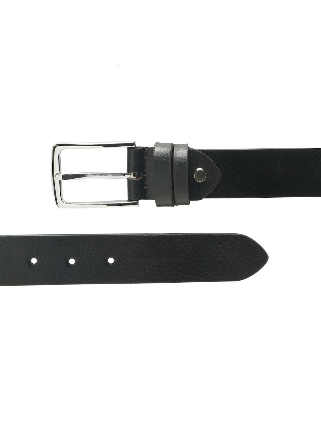 Teakwood Leathers Men Textured Leather Belt