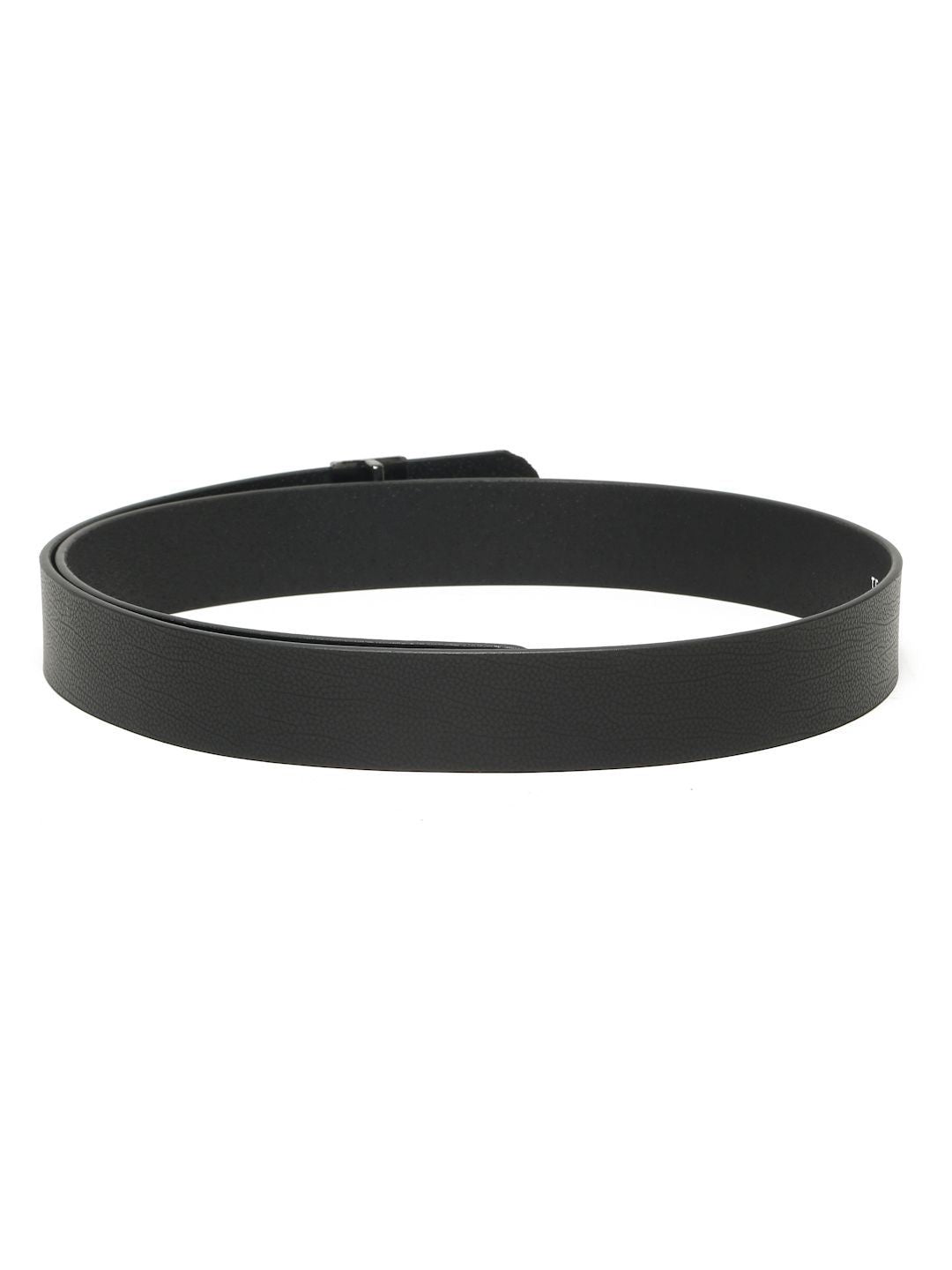 Teakwood Leathers Men Textured Leather Formal Belt