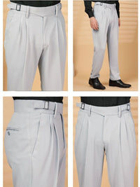 Moda Rapido Men Easy Wash Pleated Trousers