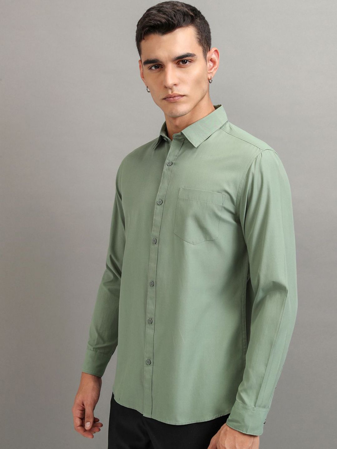 HIGHLANDER Men Slim Fit Shirt