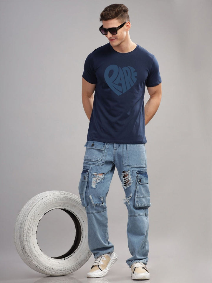 ADRO Men Printed T-shirt
