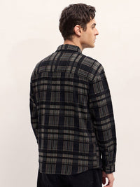 THE BEAR HOUSE Men Relaxed Fit Spread Collar Vertical Striped Casual Shirt