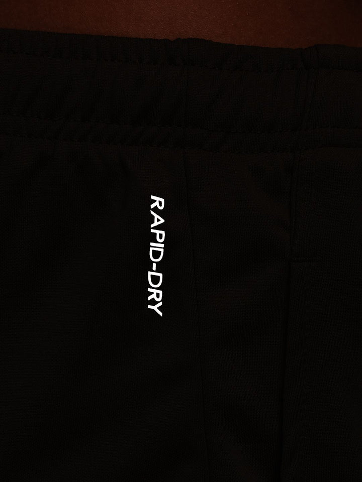 HRX by Hrithik Roshan Men Brand Logo Print Detail Regular Fit Rapid-Dry Training Shorts
