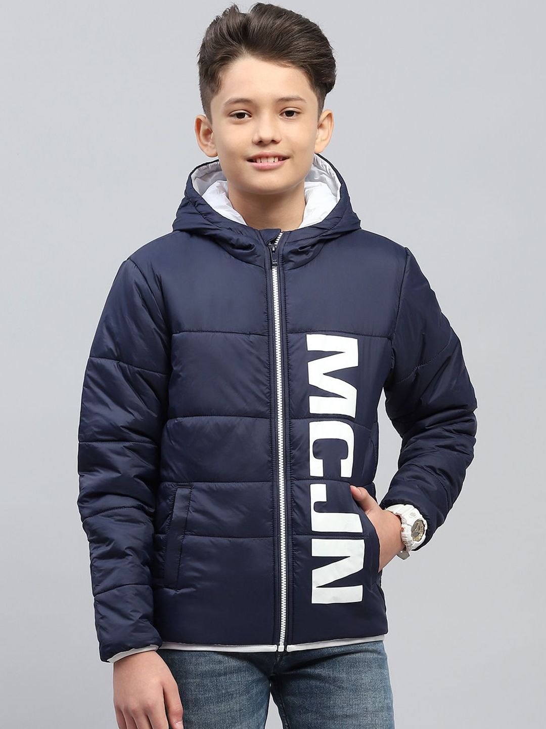 Monte Carlo Boys Nylon Puffer Jacket