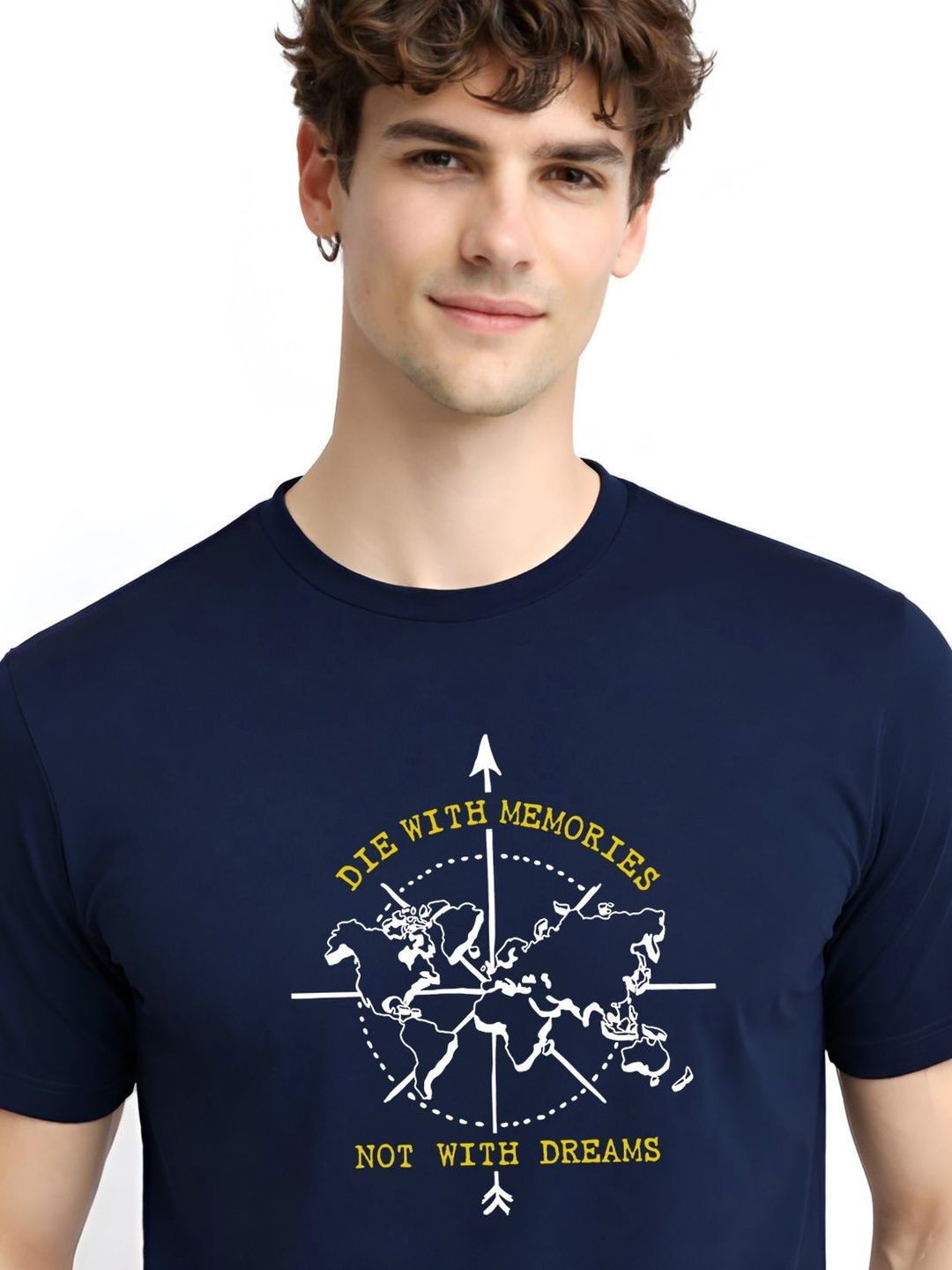 ADRO Men Printed T-shirt