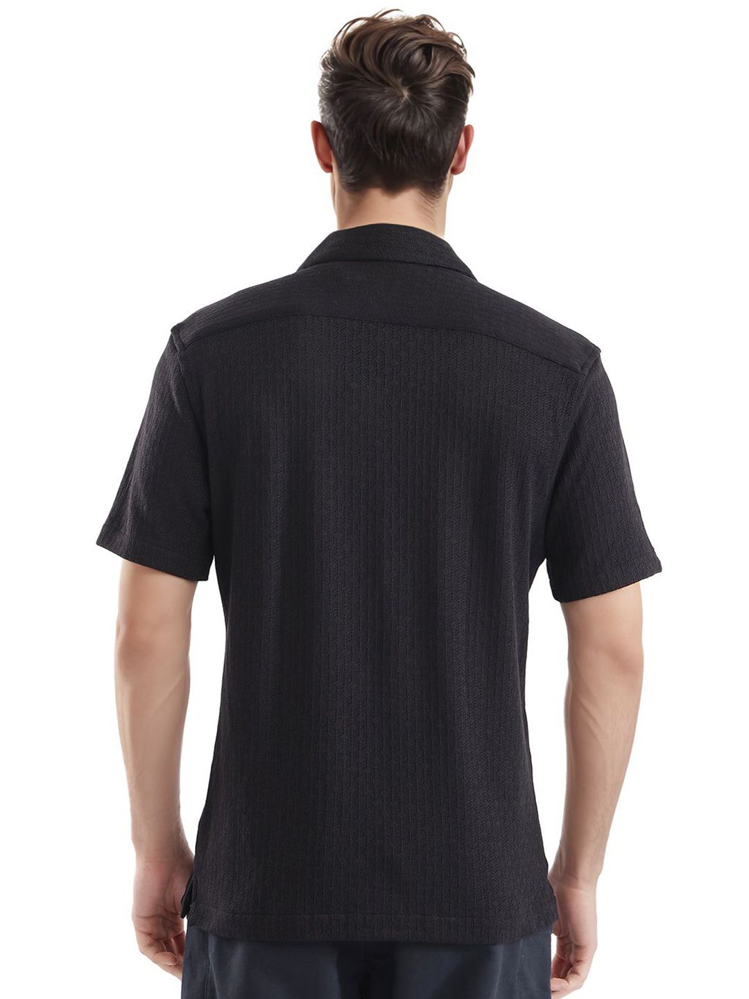 RARE RABBIT Men Comfort Boxy Opaque Casual Shirt