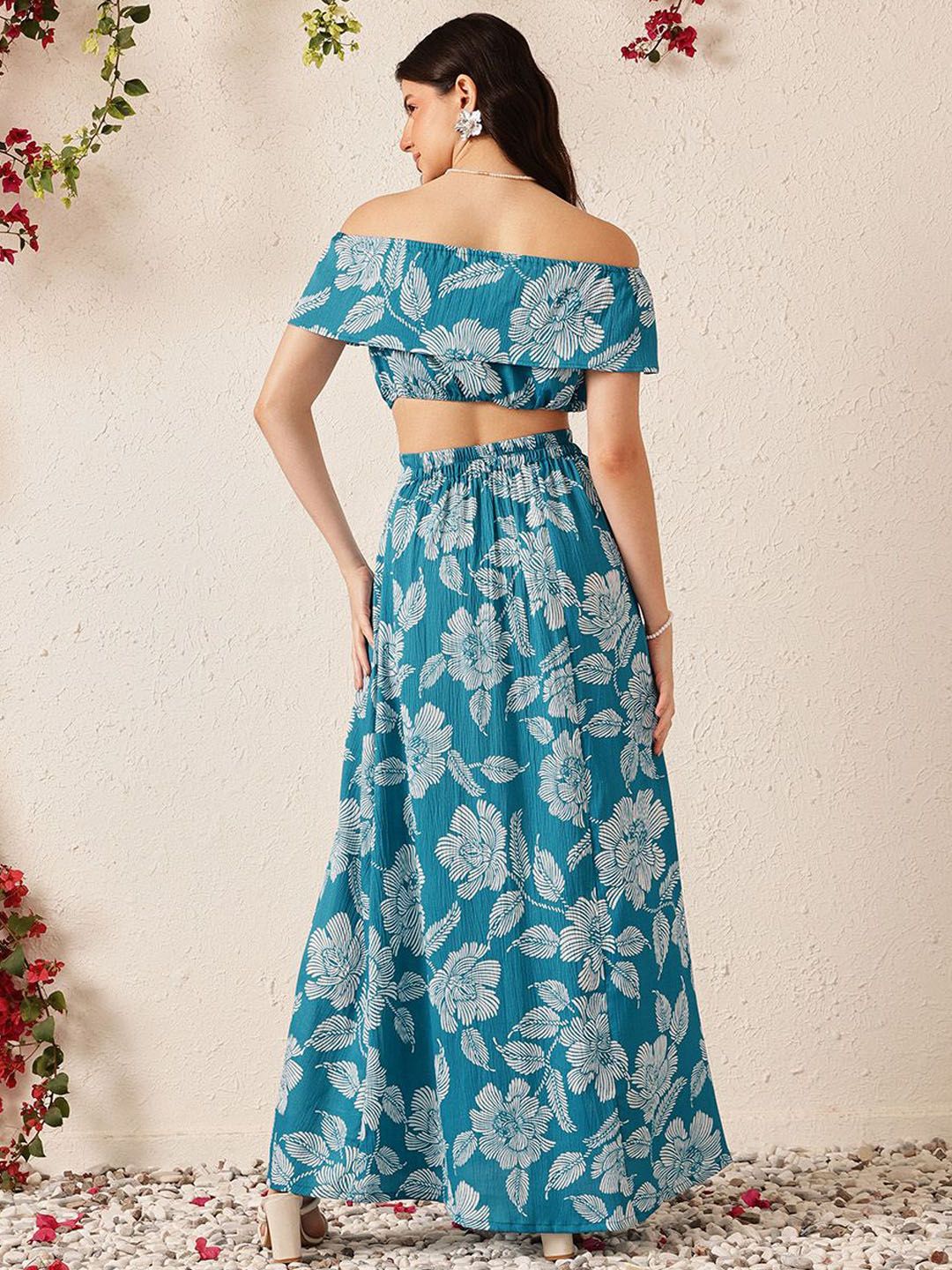 Street 9 Printed Top & Skirt Co-Ords