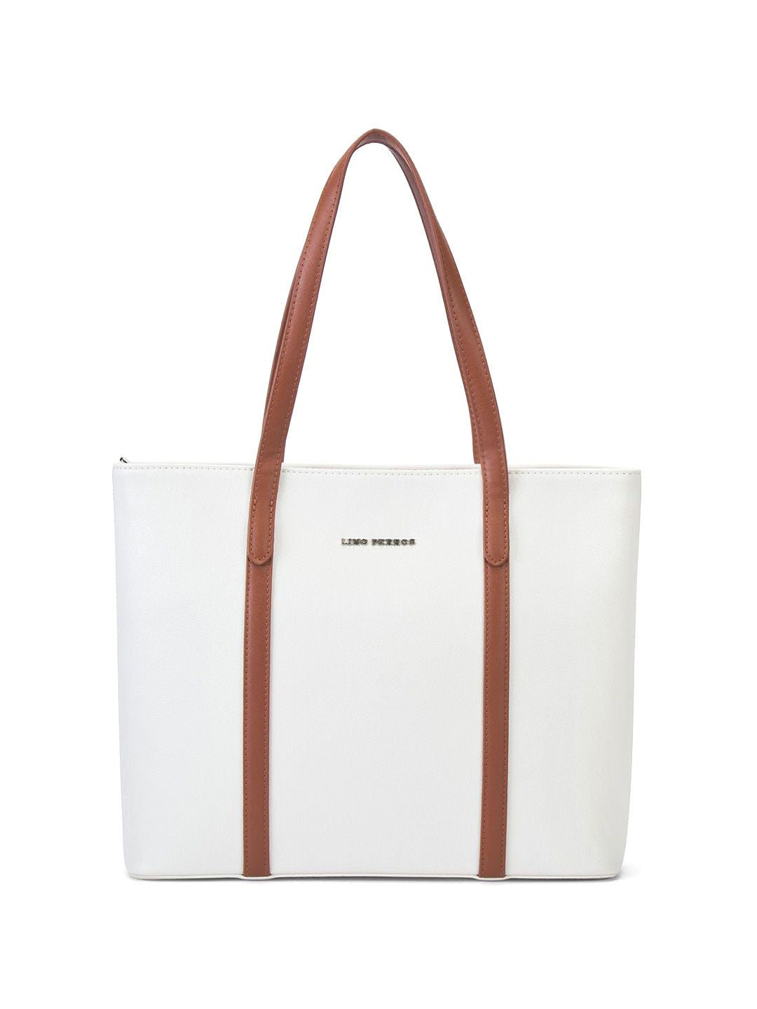 Lino Perros Structured Tote Bag with Quilted