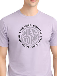 ADRO Men Typography Printed T-shirt