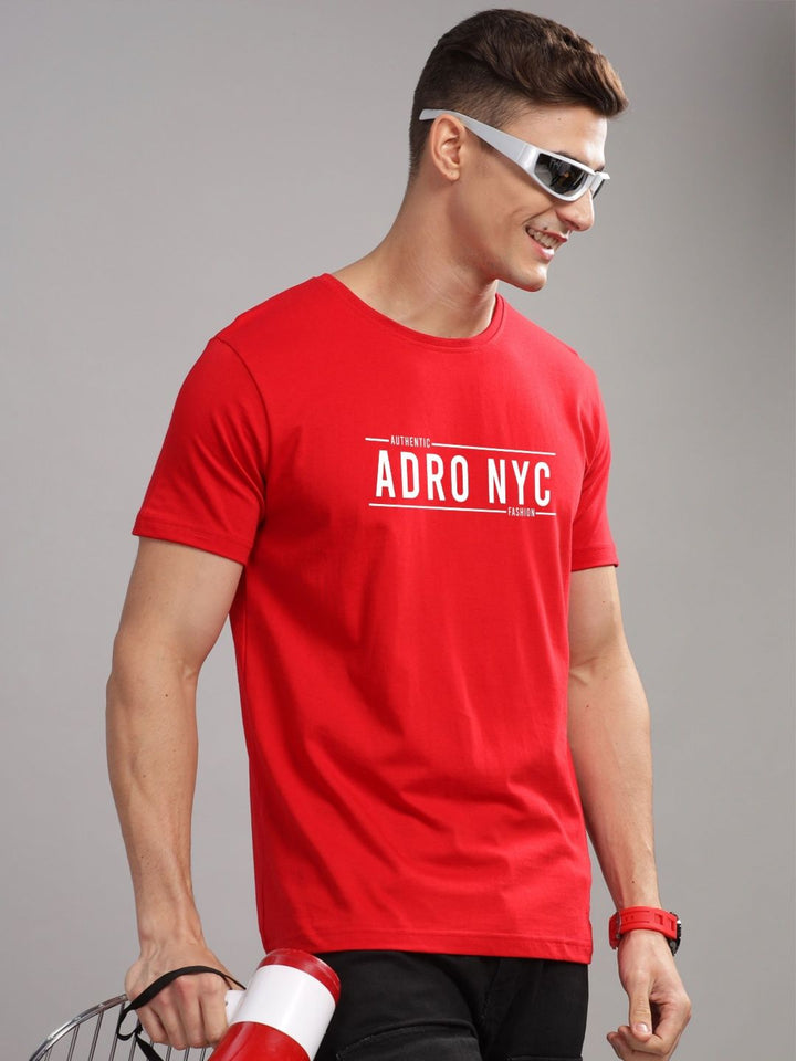 ADRO Men Printed T-shirt