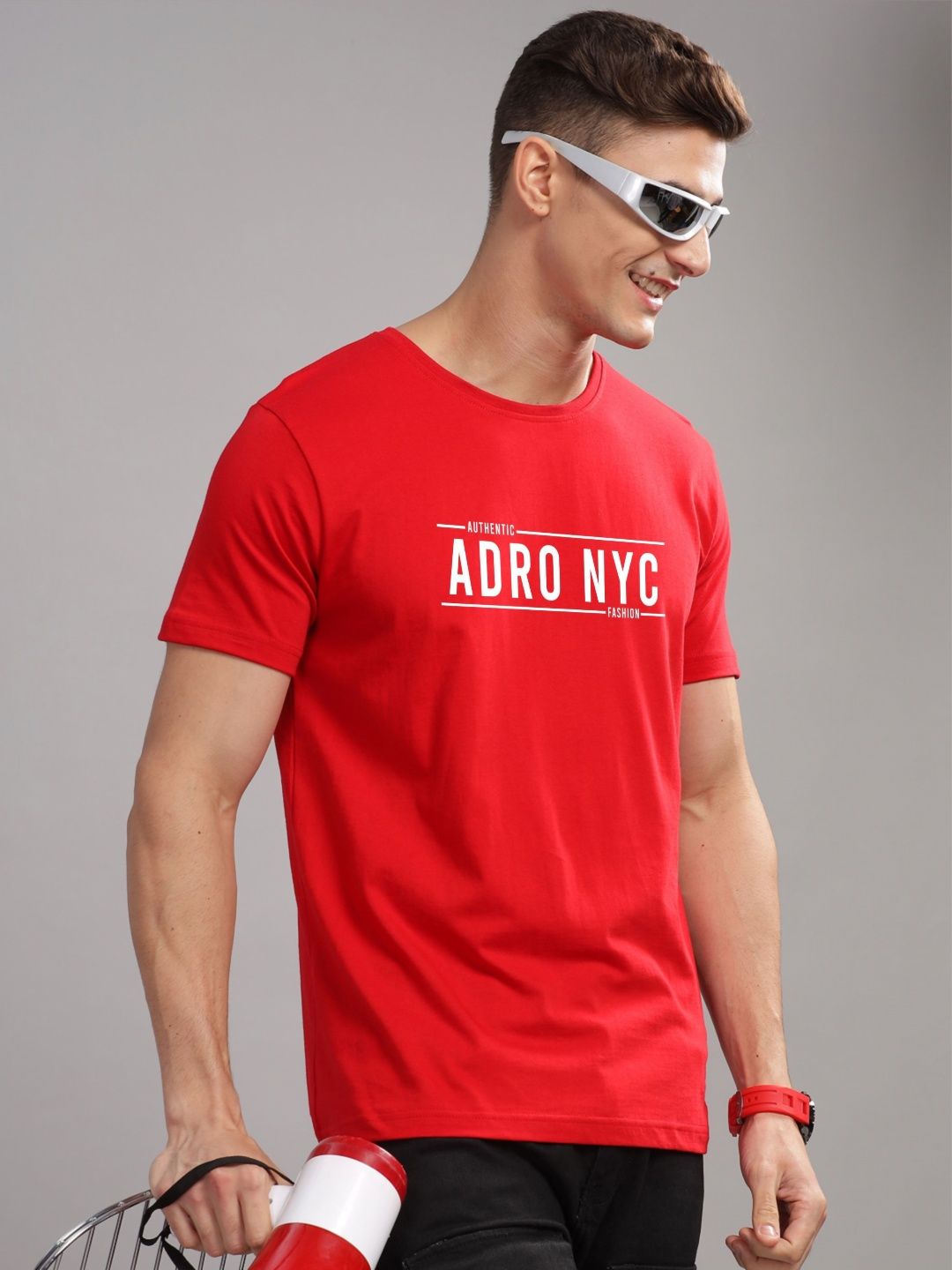 ADRO Men Printed T-shirt